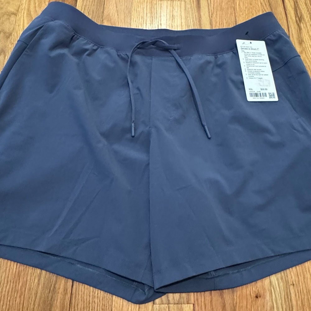 Men’s lululemon Zeroed In Short 7” size XXL